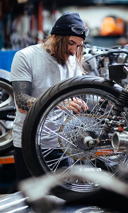 Cambio de neumáticos y frenos